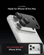 Spigen EZ Fit Optik Pro XL Apple iPhone 18 Pro Max Camera Protector Donker Grijs afbeelding 3