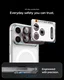 Spigen EZ Fit Optik Pro XL Apple iPhone 18 Pro Max Camera Protector Burgundy afbeelding 4