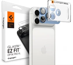 Spigen EZ Fit Optik Pro XL Apple iPhone 18 Pro Max Camera Protector Licht Blauw afbeelding