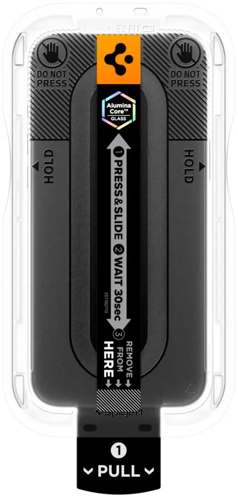 Spigen EZ Fit Pro HD GLAS.tR Apple iPhone 18 Pro Max Privacy Glass 2-Pack afbeelding 10