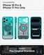 Spigen Ultra Hybrid MagFit iPhone 18 Pro / 17 Pro Hoesje MagSafe Bondi Blauw afbeelding 4
