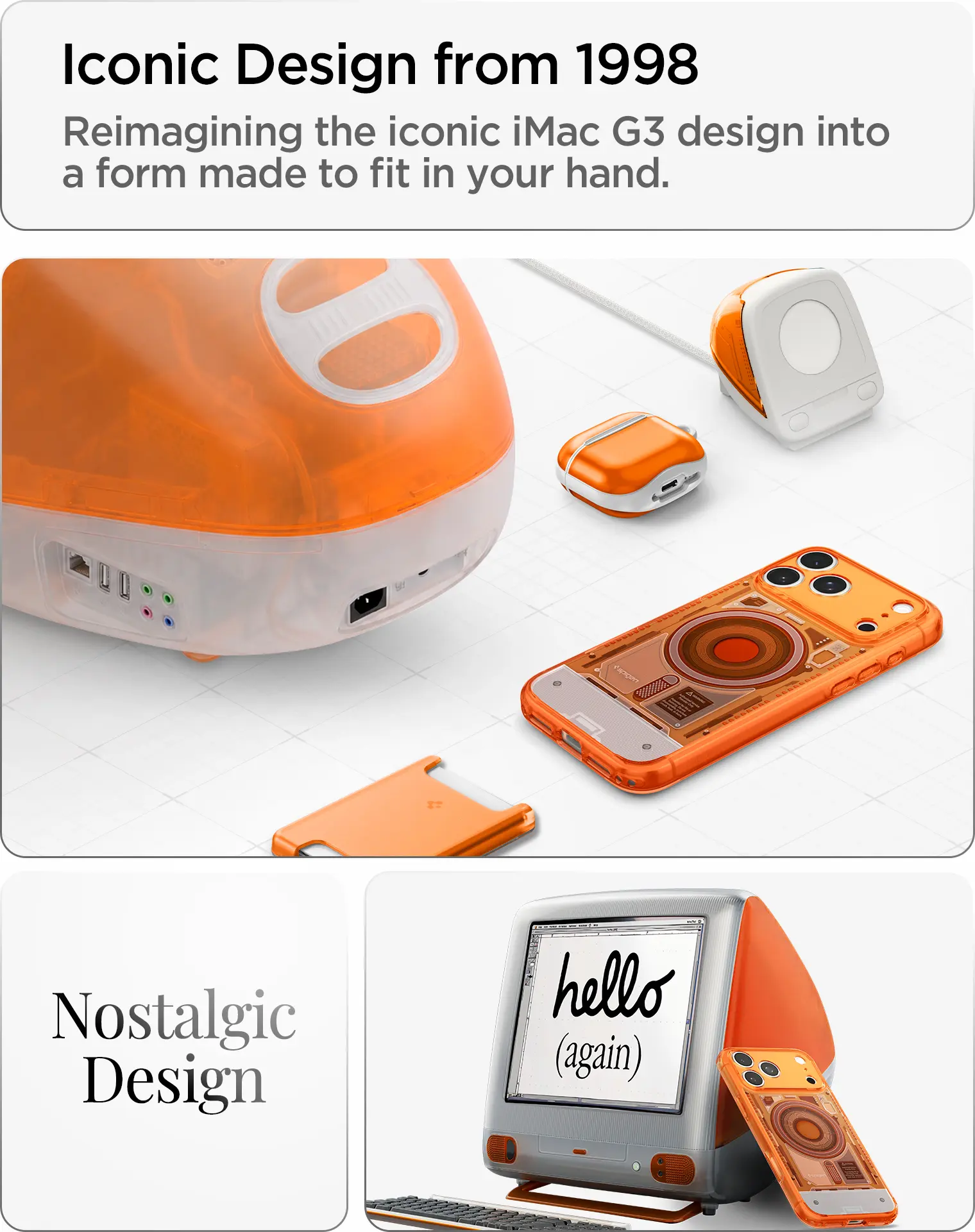 Spigen Ultra Hybrid MagFit iPhone 18 Pro / 17 Pro Hoesje MagSafe One Tangerine afbeelding 8