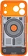 Spigen Ultra Hybrid MagFit iPhone 18 Pro / 17 Pro Hoesje MagSafe One Tangerine afbeelding 12