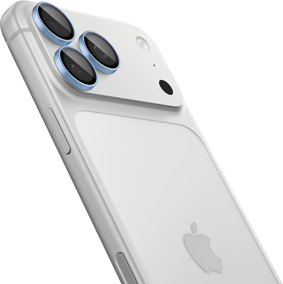 Spigen EZ Fit Optik Pro iPhone 18 Pro (Max) Camera Protector Licht Blauw 2-Pack afbeelding 3