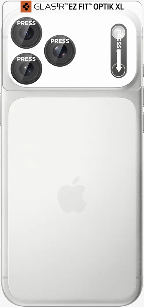 Spigen EZ Fit Optik Pro XL Apple iPhone 18 Pro Camera Protector Donker Grijs afbeelding 8