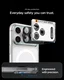 Spigen EZ Fit Optik Pro XL Apple iPhone 18 Pro Camera Protector Donker Grijs afbeelding 2
