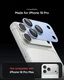Spigen EZ Fit Optik Pro XL Apple iPhone 18 Pro Camera Protector Licht Blauw afbeelding 3