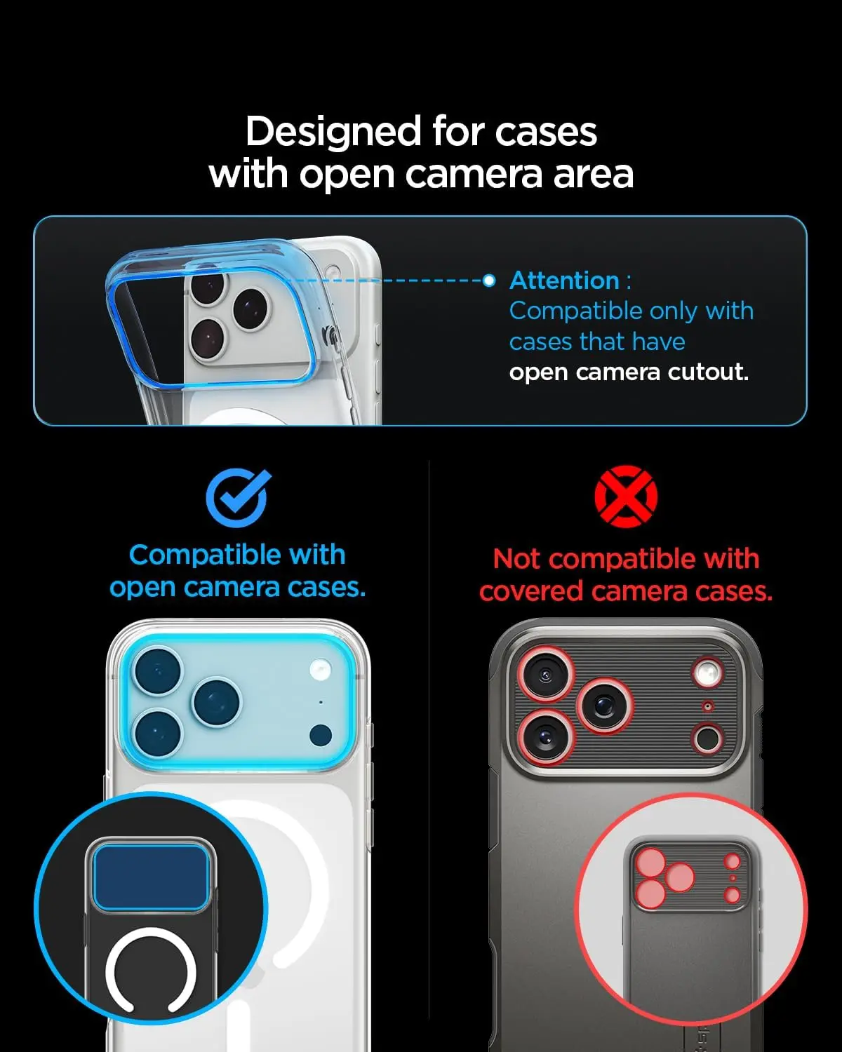 Spigen EZ Fit Optik Pro XL Apple iPhone 18 Pro Camera Protector Zilver afbeelding 7
