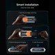 Spigen EZ Fit Pro HD GLAS.tR iPhone 18 Pro / 17 Pro / 17 Screen Protector 2-Pack afbeelding 6