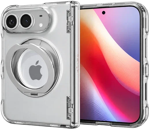 Spigen Ultra Hybrid S MagFit Apple iPhone Duo Hoesje Back Cover Transparant afbeelding 1
