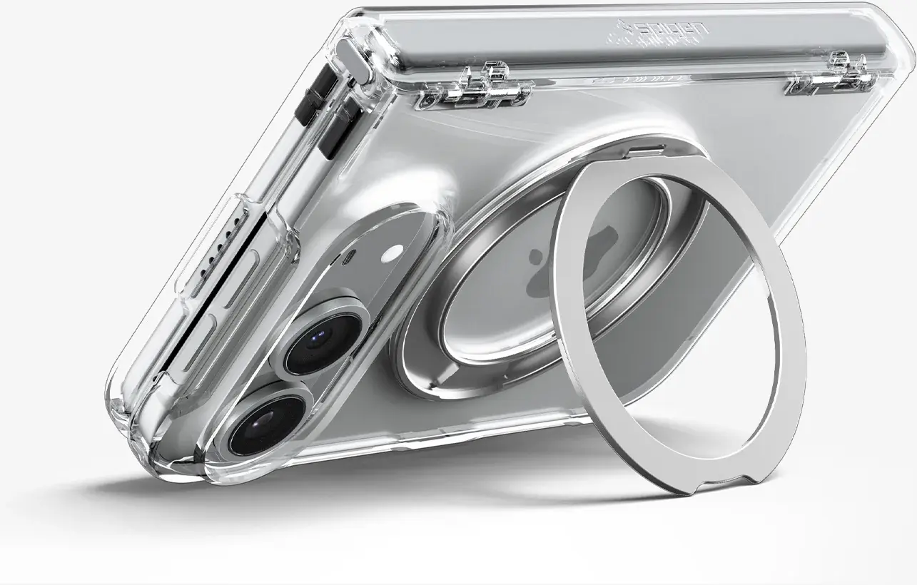 Spigen Ultra Hybrid S MagFit Apple iPhone Duo Hoesje Back Cover Transparant afbeelding 5
