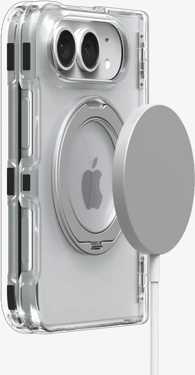 Spigen Ultra Hybrid S MagFit Apple iPhone Duo Hoesje Back Cover Transparant afbeelding 8