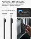 Spigen Air Skin Apple iPhone Duo Hoesje Back Cover MagFit Zwart afbeelding 3