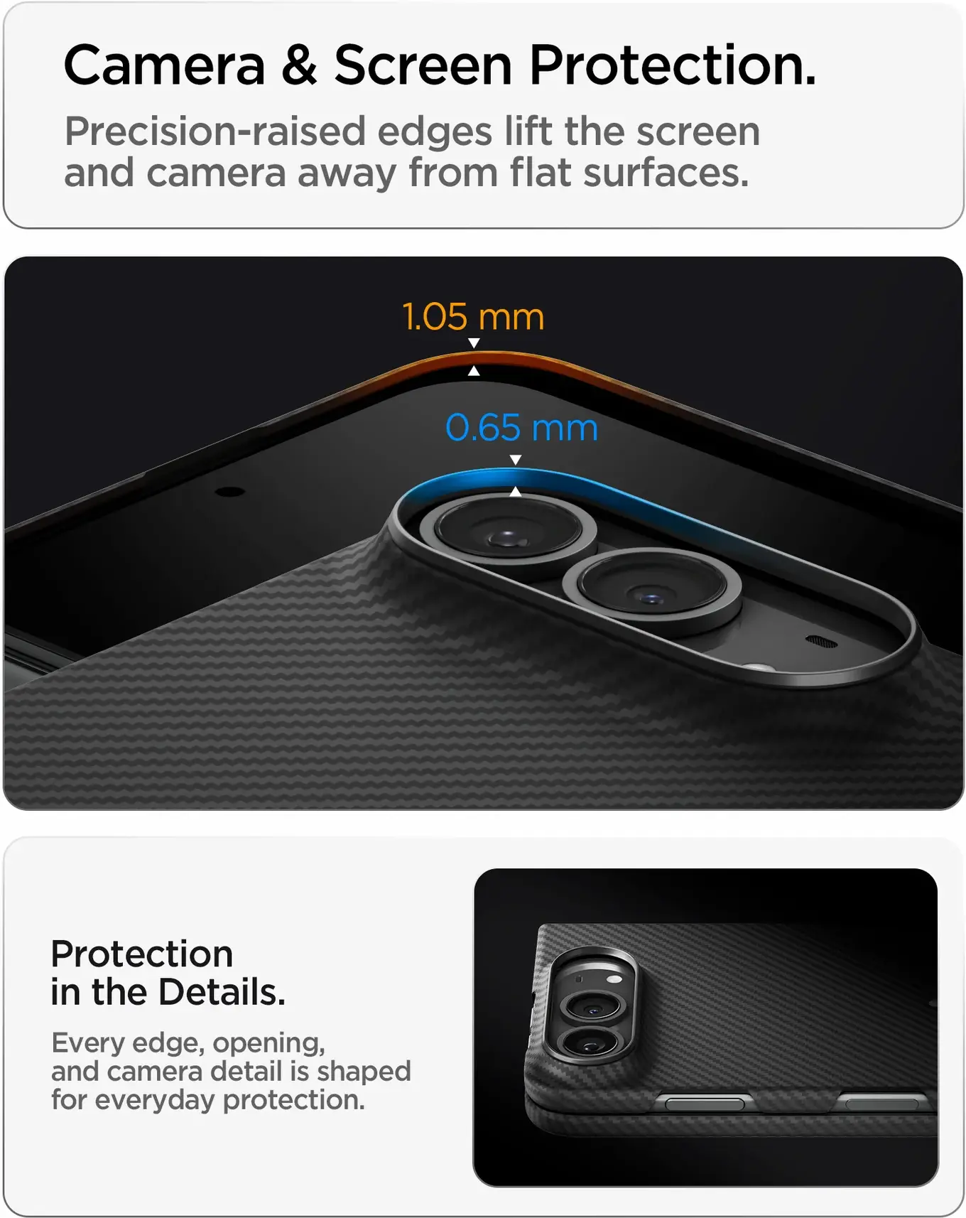 Spigen Air Skin Apple iPhone Duo Hoesje Back Cover MagFit Zwart afbeelding 17