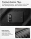 Spigen Air Skin Apple iPhone Duo Hoesje Back Cover MagFit Zwart afbeelding 6