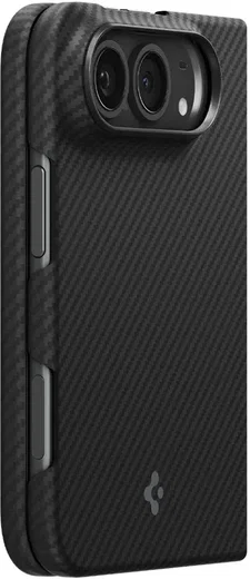 Spigen Air Skin Apple iPhone Duo Hoesje Back Cover MagFit Zwart afbeelding 7