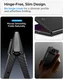 Spigen Air Skin Apple iPhone Duo Hoesje Back Cover MagFit Zwart afbeelding 11