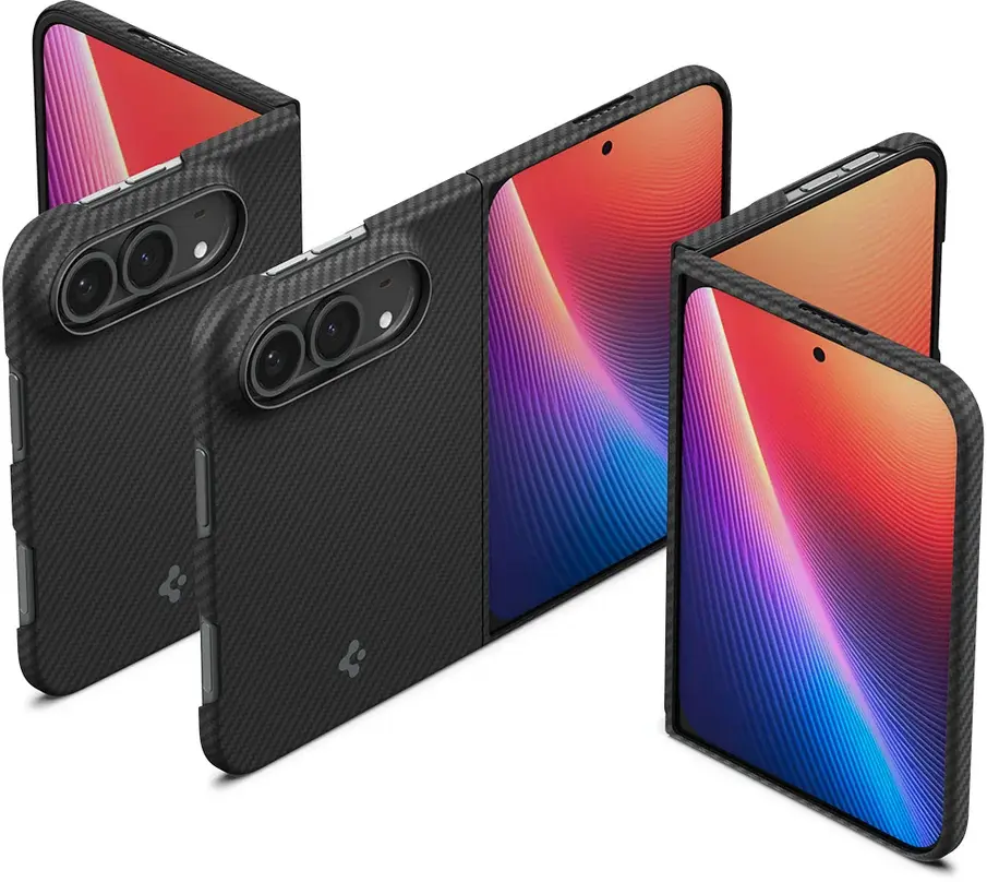 Spigen Air Skin Apple iPhone Duo Hoesje Back Cover MagFit Zwart afbeelding 4