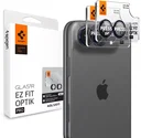 Spigen EZ Fit Optik Pro Apple iPhone Duo Camera Lens Protector Zwart (2-Pack)