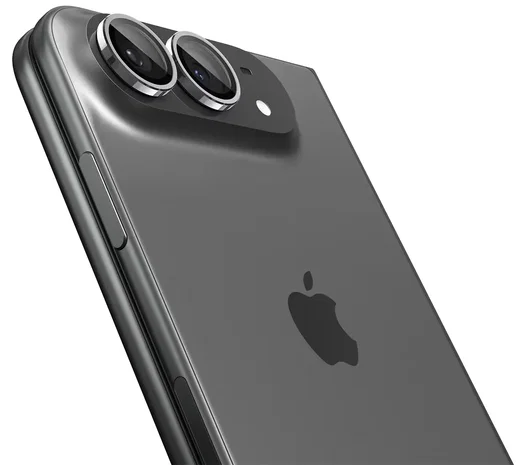 Spigen EZ Fit Optik Pro Apple iPhone Duo Camera Lens Protector Wit (2-Pack) afbeelding 3