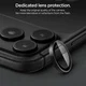 Spigen EZ Fit Optik Pro iPhone 18 Pro (Max) Camera Protector Donker Grijs 2-Pack afbeelding 5