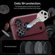 Spigen EZ Fit Optik Pro iPhone 18 Pro (Max) Camera Protector Burgundy 2-Pack afbeelding 2