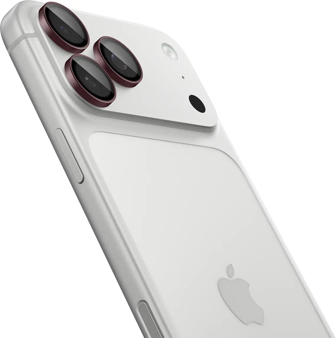 Spigen EZ Fit Optik Pro iPhone 18 Pro (Max) Camera Protector Burgundy 2-Pack afbeelding 10