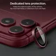 Spigen EZ Fit Optik Pro iPhone 18 Pro (Max) Camera Protector Burgundy 2-Pack afbeelding 5