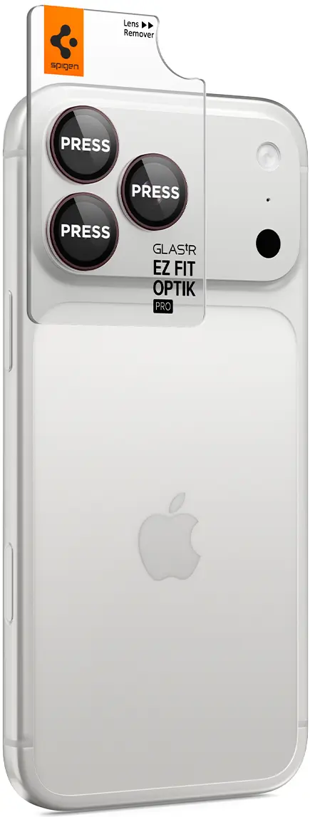 Spigen EZ Fit Optik Pro iPhone 18 Pro (Max) Camera Protector Burgundy 2-Pack afbeelding 13