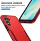 Samsung Galaxy A17 / A26 Hoesje Schokbestendige Hardcase Back Cover Rood afbeelding 7