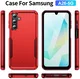 Samsung Galaxy A17 / A26 Hoesje Schokbestendige Hardcase Back Cover Rood afbeelding 9
