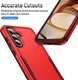 Samsung Galaxy A36 Hoesje Schokbestendige Hardcase Back Cover Rood afbeelding 7