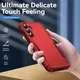 Samsung Galaxy A54 Hoesje Schokbestendige Hardcase Back Cover Rood afbeelding 4