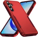 Samsung Galaxy A55 Hoesje Schokbestendige Hardcase Back Cover Rood