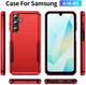 Samsung Galaxy A16 Hoesje Schokbestendige Hardcase Back Cover Rood afbeelding 9