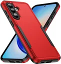 Samsung Galaxy A57 Hoesje Schokbestendige Hardcase Back Cover Rood