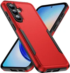 Samsung Galaxy A57 Hoesje Schokbestendige Hardcase Back Cover Rood afbeelding