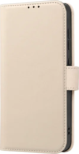 Rosso Element Modern Samsung Galaxy A18 Hoesje Book Case Wallet Beige afbeelding 5