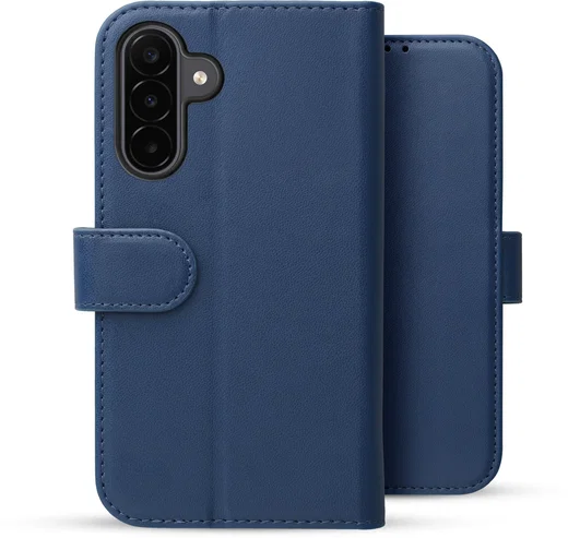 Rosso Element Modern Samsung Galaxy A18 Hoesje Book Case Wallet Blauw afbeelding 2