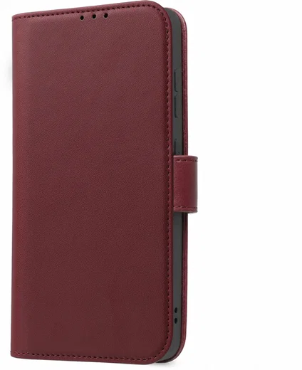 Rosso Element Modern Samsung Galaxy A18 Hoesje Book Case Wallet Burgundy afbeelding 5