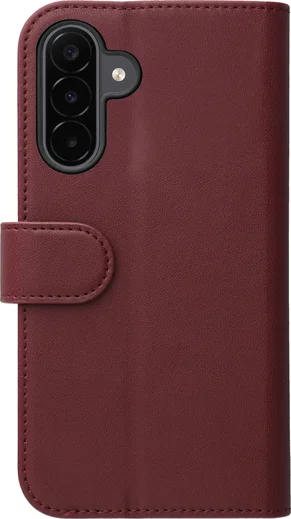 Rosso Element Modern Samsung Galaxy A18 Hoesje Book Case Wallet Burgundy afbeelding 4
