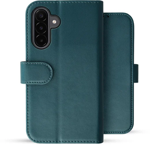 Rosso Element Modern Samsung Galaxy A18 Hoesje Book Case Wallet Groen afbeelding 2
