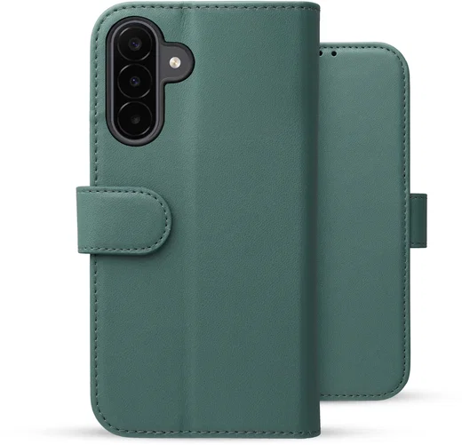 Rosso Element Modern Samsung Galaxy A18 Hoesje Book Case Wallet Licht Groen afbeelding 2