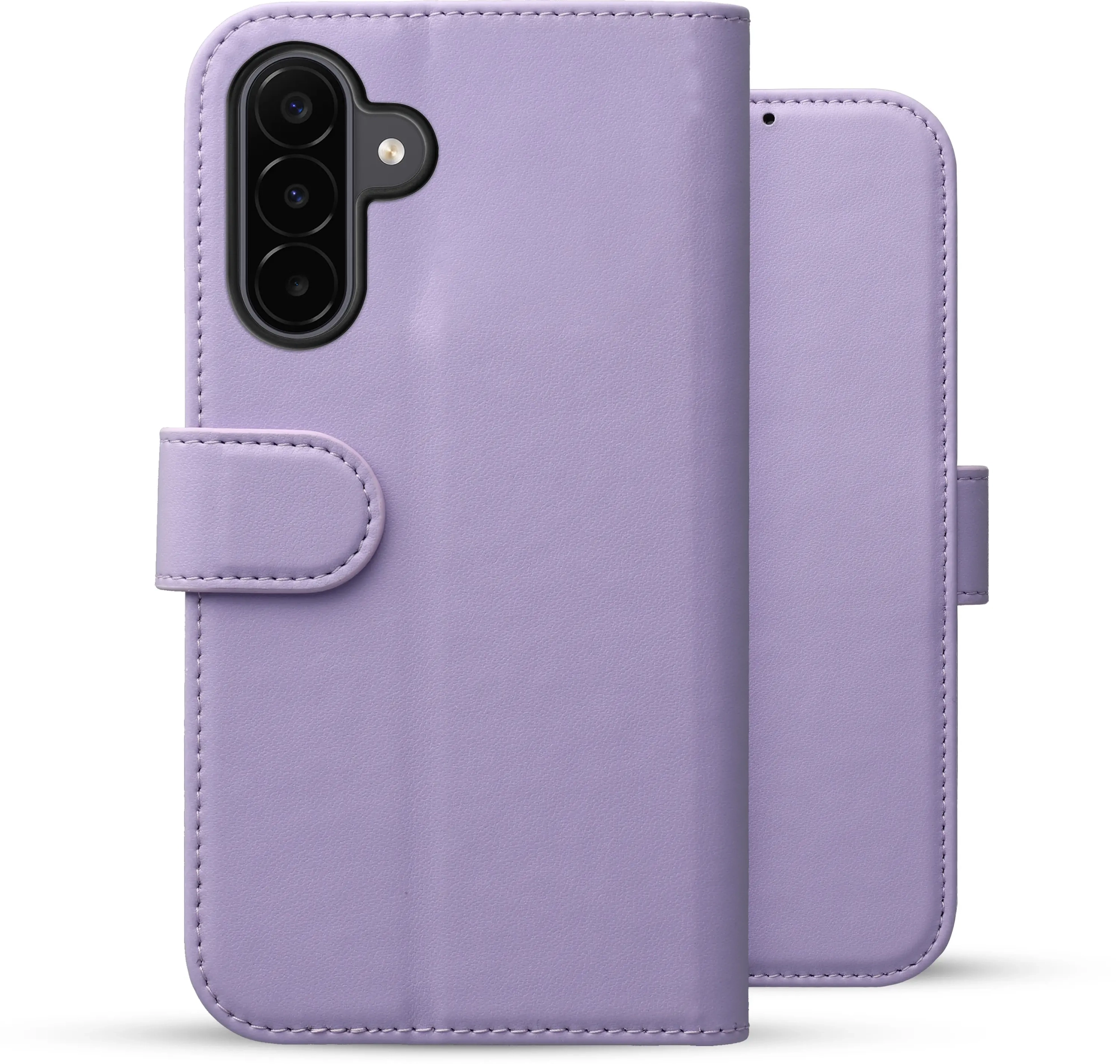 Rosso Element Modern Samsung Galaxy A18 Hoesje Book Case Wallet Paars afbeelding 2