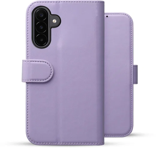 Rosso Element Modern Samsung Galaxy A18 Hoesje Book Case Wallet Paars afbeelding 2