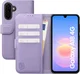 Rosso Element Modern Samsung Galaxy A18 Hoesje Book Case Wallet Paars