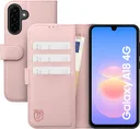 Rosso Element Modern Samsung Galaxy A18 Hoesje Book Case Wallet Roze