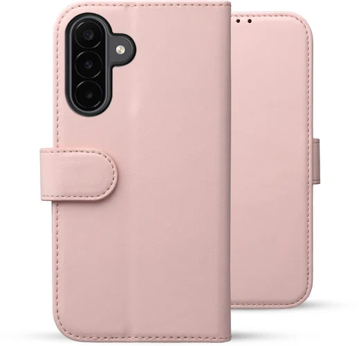 Rosso Element Modern Samsung Galaxy A18 Hoesje Book Case Wallet Roze afbeelding 2