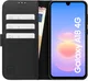 Rosso Element Modern Samsung Galaxy A18 Hoesje Book Case Wallet Zwart afbeelding 3