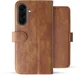Rosso Element Samsung Galaxy A18 Hoesje Book Case Wallet Bruin afbeelding 2